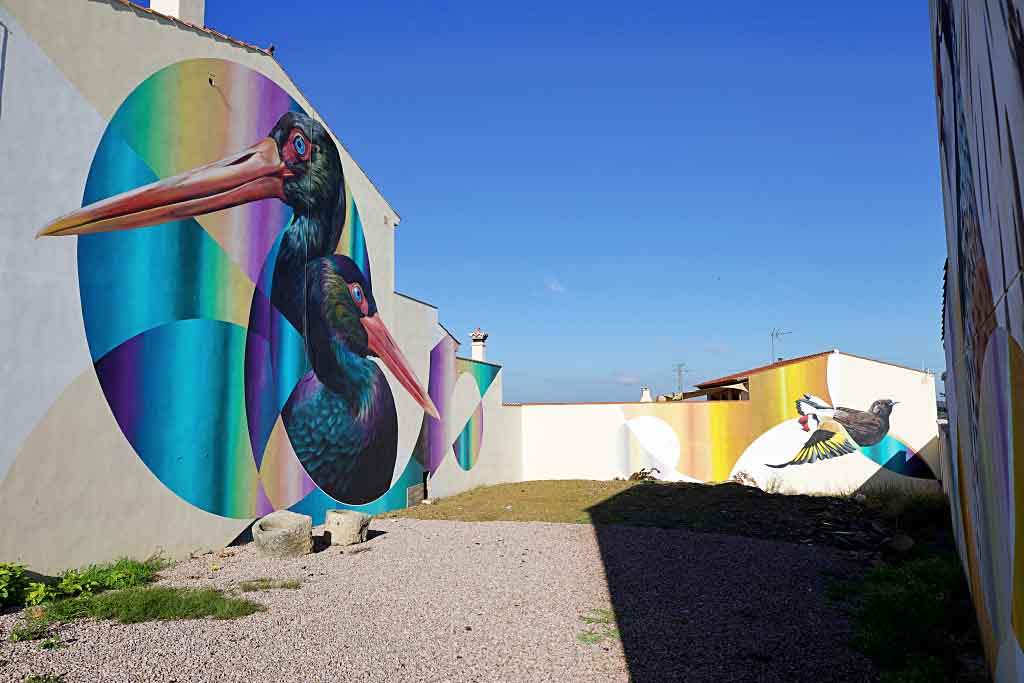 Mural de Aves Protegidas